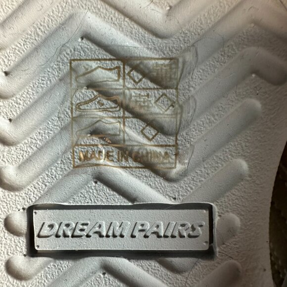 New Flip Flops DREAM PAIRS Women's Arch Support  Comfortable Grey Sandals Size 8 - Picture 7 of 17